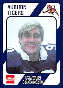 Kevin Greene Football Card Auburn Tigers 1989 Collegiate Collection Coca Cola 120 At Amazon S Sports Collectibles Store