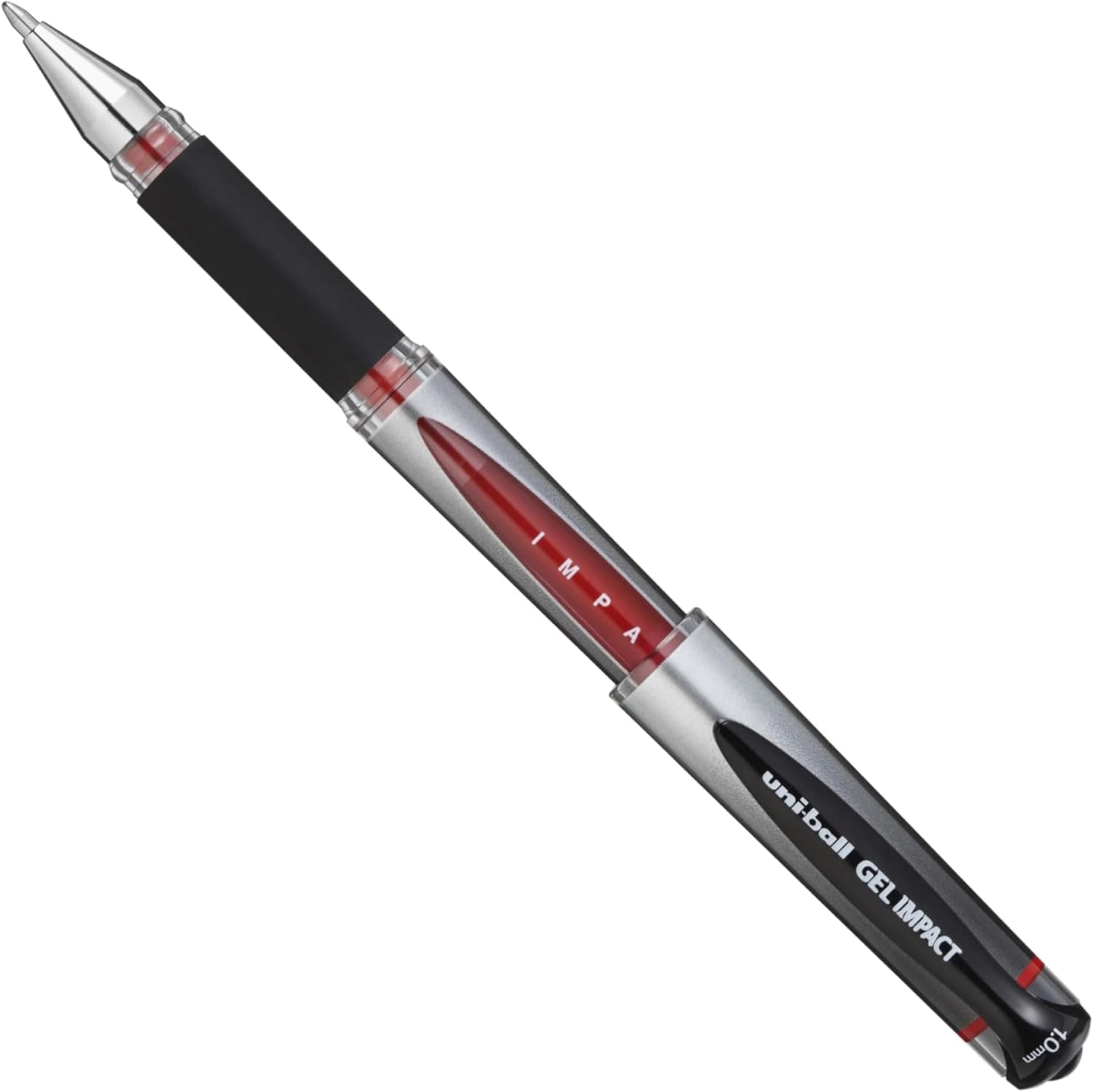 uni-ball - Gel Impact,Red Ink, Broad Nib, Rollerball Gel Pens (12pc Set) - Smooth, Comfortable, Long Lasting, Japanese Quality, for School, Work, Office, Study, Teacher, Notes, Journal, Gift