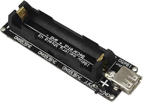 Amazon Co Jp Topker 高耐久 3v 5v Esp32 バッテリーシールド V3 Esp 32 Arduino Raspberry Pi交換用 ホーム キッチン