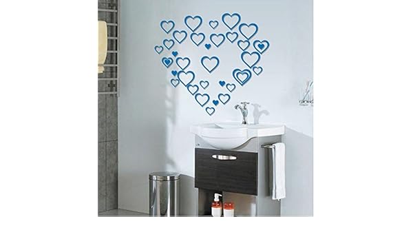 Nuevo acrílico, espejo, amor, pared, dormitorio, sofá de la sala ...