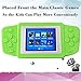 ZHISHAN Retro Handheld Game Console for Kids with Built in 268 Classic Old Games Portable Gaming Player Arcade Playstation System Birthday Gift for Children Boys (Green)