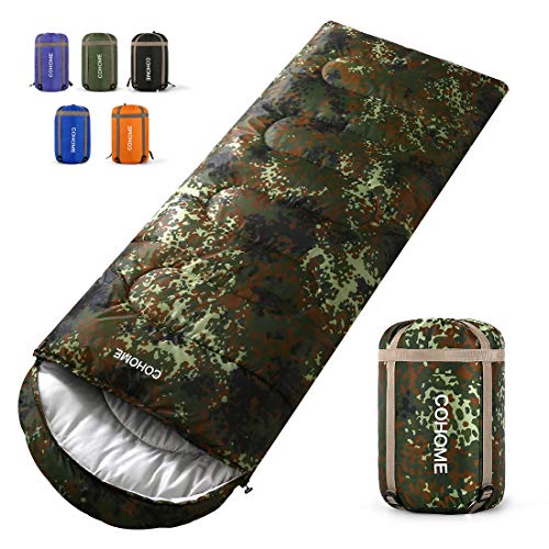 Cohome Sleeping Bag 3 Season Camping Backpacking Hiking Traveling