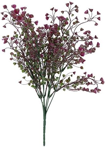 AnySell Artificial Flowers,Plastic Simulation Lavender Flower Artificial Plant Romantic Wedding Gift(4