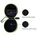 Headphone Case,Portable Protection Travel Carrying Cases (Green)