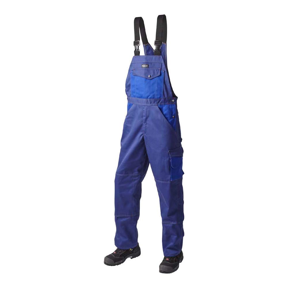 J.A.K. 1020746B112 Series 10207 100% Cotton Dungarees, Navy/Royal Blue, 62 L (44/35) Size