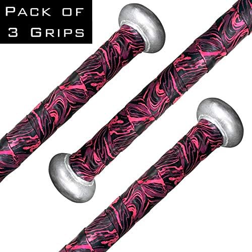 Alien Pros Bat Grip Tape for Baseball and Softball (3 Pack) NonSlip