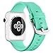 UMTELE Compatible for Apple Watch Sport Band 42mm 44mm, UMTELE Soft Silicone Replacement Band Sport Strap with Ventilation Holes Replacement with Apple Watch Series 4/3/2/1,Nike +