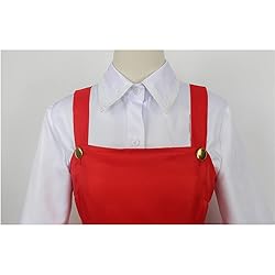 TFRVMA Anime Costume Dress Outfit Red Uniform Full