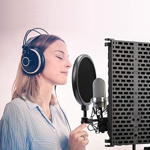 Microphone isolation shield with blowout material, worth $56.99.