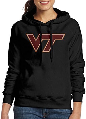 Virginia Tech Women's Hooded Sweatshirt XXL Black