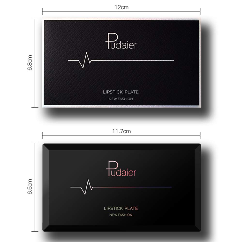 Matte Lip Contour Kit - Lipstick Palette Set Includes 9 Lip Colors, Lip Brush, and Makeup Mirror