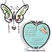 BANBERRY DESIGNS Nurse Gift Set Butterfly Suncatcher with Pressed Flower Wings & Candleholder - Gifts for Nurses - Nurse Practitioners - Nurse Gifts - Nurse Graduation Gifts
