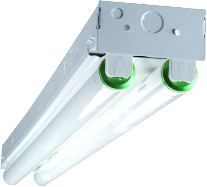 NICOR Lighting 4 Ft. Double Row T8 
