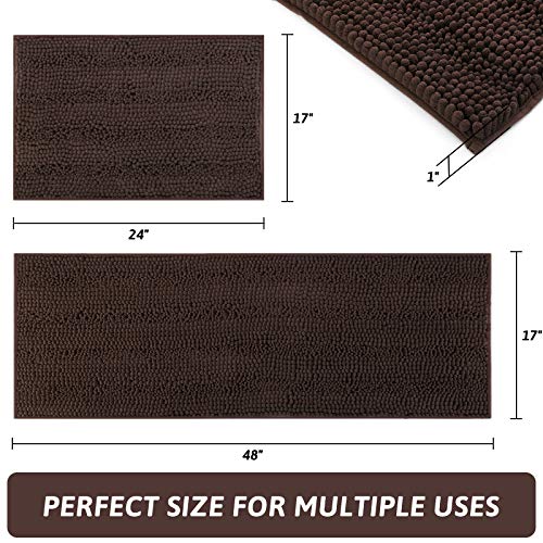 Delxo Kitchen Rug Sets,NonSlip Soft Super Absorbent Kitchen Mat