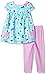 GERBER Baby Girls' Tunic and Legging Set, Flower Stripes, 18 Months