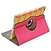 Aduro ROTATA 360 Degrees Rotating Case Cover Folio w/Stand for Apple iPad Mini / 2/3 (Punchy Aces)