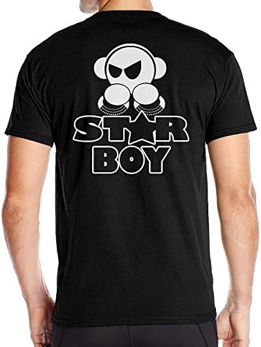 Starboy Man Back Print Political T Shirts