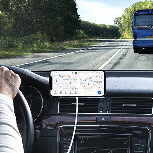 Quarble Dashboard Car Mount Compatible with Magsafe Charger(Black