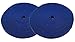 iMBAPrice Blue Cable Fastening Tape - (Pack of 2) 0.75 inch One Wrap Hook & Loop (75 feet) 25 Yards Long