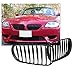 KKmoon Matt Black Front Kidney Grille Sporty Style Grill for BMW Z4 2003-2007