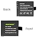 Neewer 900mAh Rechargeable Action Camera Battery (3 Pieces) with USB Dual Charger for AKASO Lightdow Vtin Cymas DBPOWER APEMAN Vikeepro Canany Wimius Campark SOOCOO SJCAM SJ4000 SJ7000