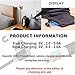 Magnetic USB Type C/L/Micro USB Charger Cable for Android, QC 3.0 Phone Fast Charging Cable with LED, 3 in 1 Adapters Quick Charge Cord Nylon (Red)