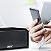 [Holiday Present] iXCC Portable Wireless Bluetooth Speaker V4.0 Water Resistant Dual-Driver Stereo Speakers with Enhanced HD Bass, Built-in Mic and Aux Input - Black