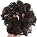 Lelinta Hair Bun Extensions Wavy Curly Messy Hair Extensions Donut Hair Chignons Hair Piece Wig Hairpiece Medium Brown onesizethumb 4