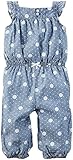 Carter's Girls' 1 Pc 118g918, Denim, Newborn Baby