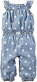 Carter's Girls' 1 Pc 118g918, Denim, Newborn Baby