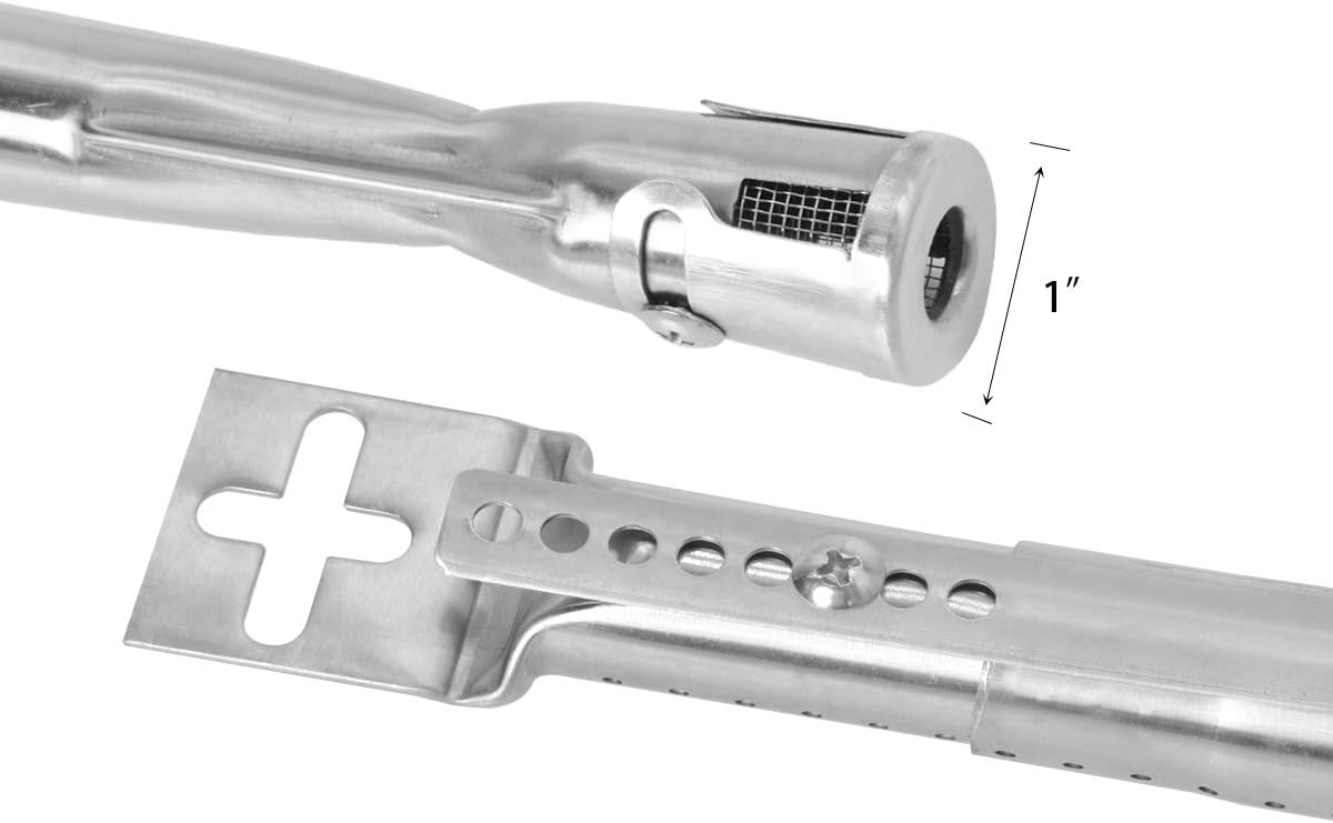 onlyfire 3pcs Universal Stainless Steel Gas Grill Burner Tube Replacement, Extendable from 35cm to 42cm, Diameter 11mm - Image 5