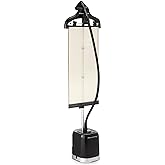 Rowenta Pro Style Standing Steamer 30g/min 45-Sec Heat-Up, 1500W, IS3440 | Steam &amp; Press vertical support, XL Delta head, 51 oz removable tank, 3 settings, Fabric brush, Anti-calc function