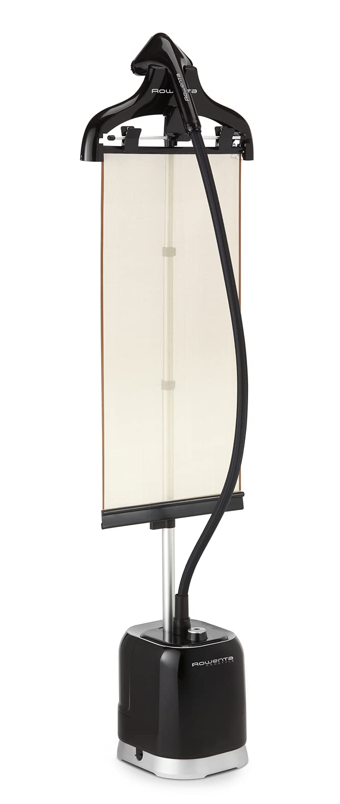Rowenta, Steamer for Clothes, Prostyle Full Size Steamer with Screen, 63 Inches, 51oz water tank capacity, 1500 Watts, Ironing, Clothes Steamer, Black Garment Steamer IS3440