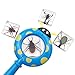 4 Real Bugs Insect Arachnid Resin Specimen STEM Set Magnifier Fun Fact Sheet Poster