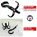 IPOW 4 Pack(No Assemble Needed) Belt Holder Hangers Tie Organizer 360 Degree Twirl Closet Hooks Belt Also Hang Scarf Hats Bras Bags