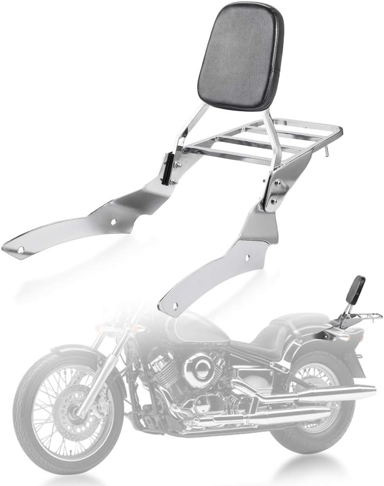 yamaha v star 650 custom sissy bar backrest