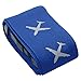 Wuudi Heavy Superior Strength Extra Long Cross Luggage Strap Suitcase Travel Belt Travel Tags Accessories (Bule)