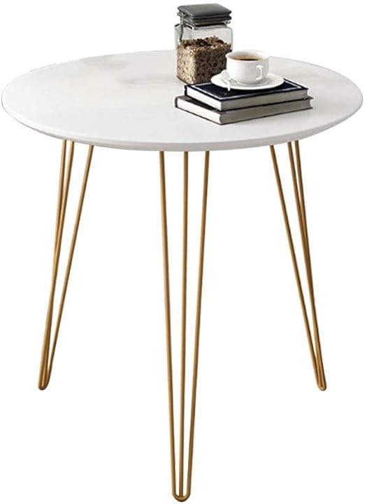 Sofa Side Table Small Round Couch Table Wrought Iron Living Room