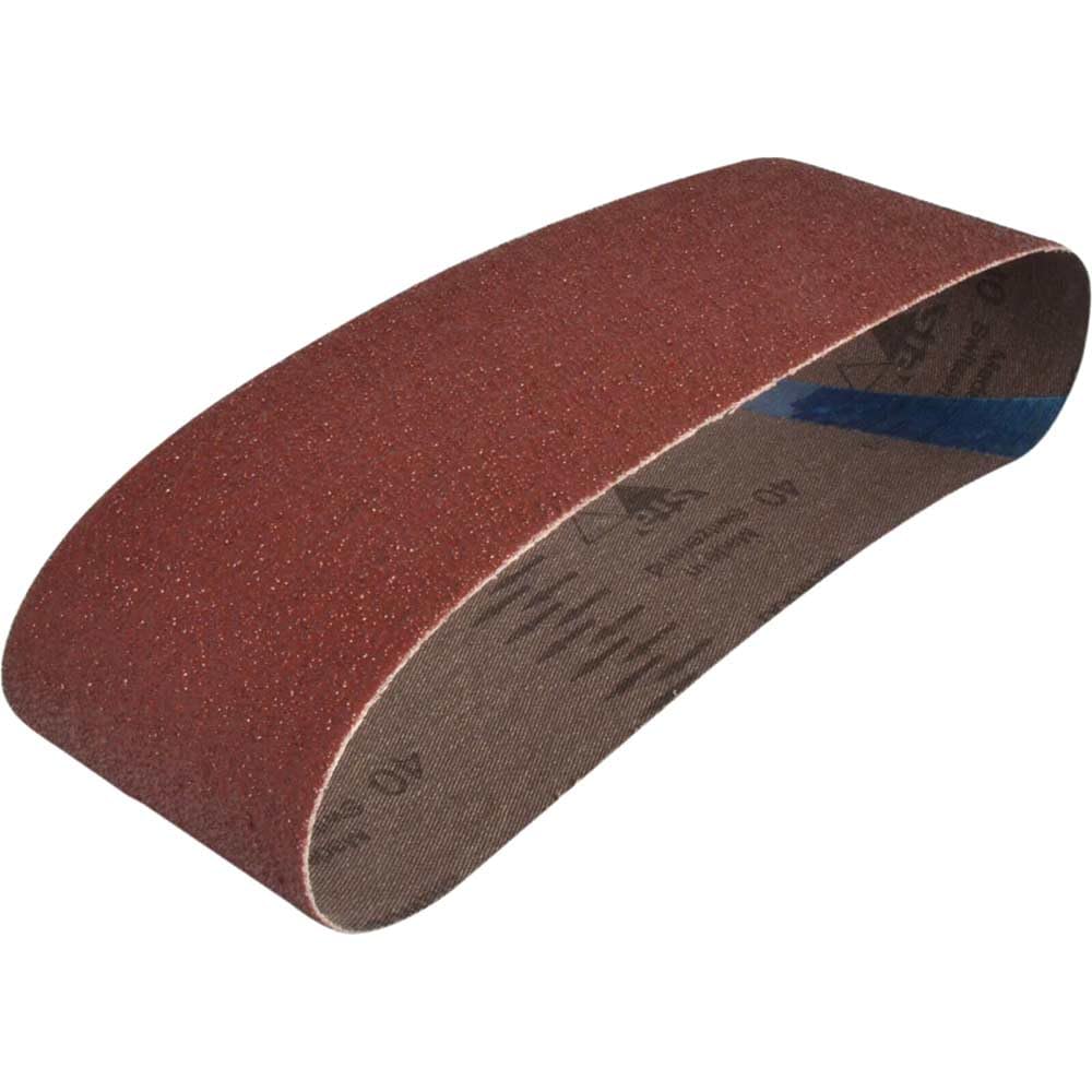 Faithfull AB75533C Cloth Sanding Belt 533 x 75mm 40g (3 Pieces)