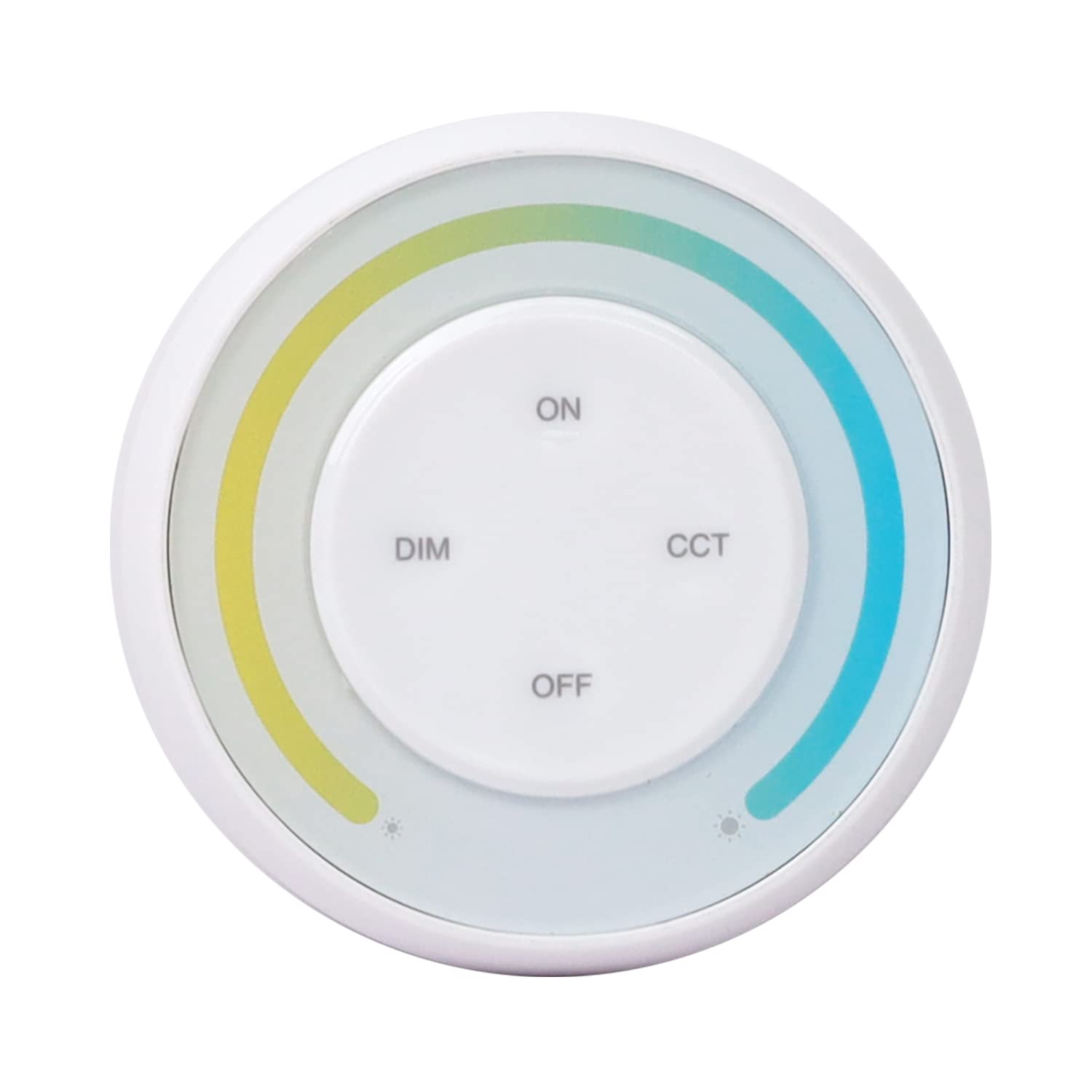 LIGHTEU®, Miboxer 2.4GHz Sunrise Remote Color Temperature and Brightness for Single Colour and Dual white LED Lights, S1-W — image 1