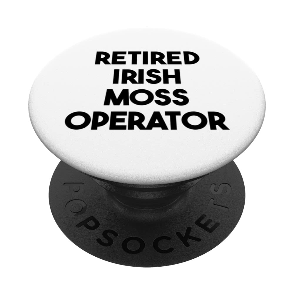 Retired Irish Moss Operator PopSockets Swappable PopGrip