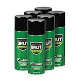 Brut Anti-Perspirant and Deodorant Spray, Classic, 6 Ounce (Pack of 6)