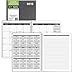 Clearance Sales! Monthly Planner 2019 Calendar/Appointment Book, Grey Cover, 8.5 x 11 inches, 15 Months (AP-002)