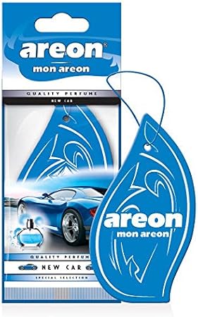 Areon Mon Auto Duft New Car Neues Auto Neuwagen Lufterfrischer Autoduft Blau Hangend Aufhangen Anhanger Spiegel Pappe 2d Wohnung Pack X 1 Amazon De Auto
