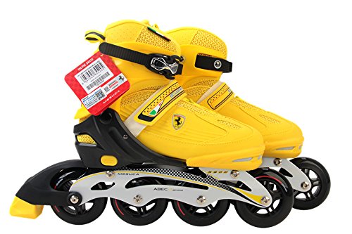 Ferrari Inline Skate, Yellow, Size 39-42