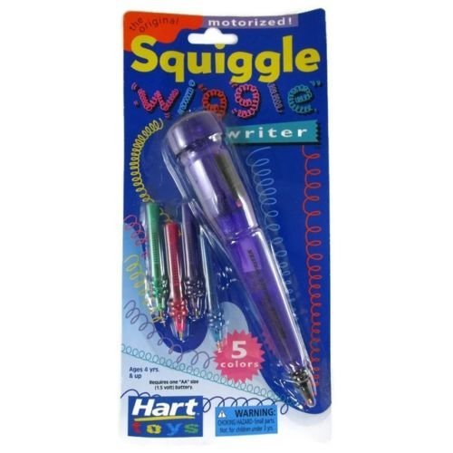 The Original Motorized SQUIGGLE WIGGLE WRITER Vibrating Sensory PEN RM3106 COLOR: PURPLE