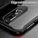 Oneplus 6 Case, Wellci Clear Love Series Ultra Hybrid Heavy Duty Transparent Clear Phone Case for OnePlus 6 (Black)