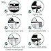 SHINESTAR Grill Grate 7638 for Weber Spirit 300 Series, Genesis Silver B/C, Genesis Gold B/C, Genesis 1000-3500, Porcelain Enameled Grates(17.5 x 11.9 each, 2pcs) Replace Weber 7638/7525/7639