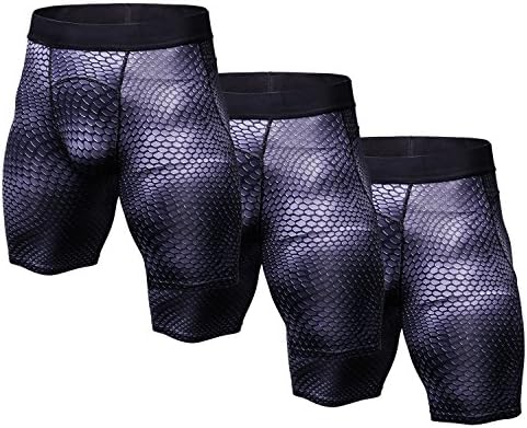 iEventStar Mens Cool Dry Compression Shorts Sports Baselayer