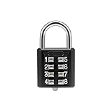 uxcell 8-Digit Combination Padlock Push Button Lock